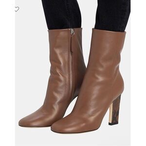 Wandler Carly leather Boots Cacao Size 40.5